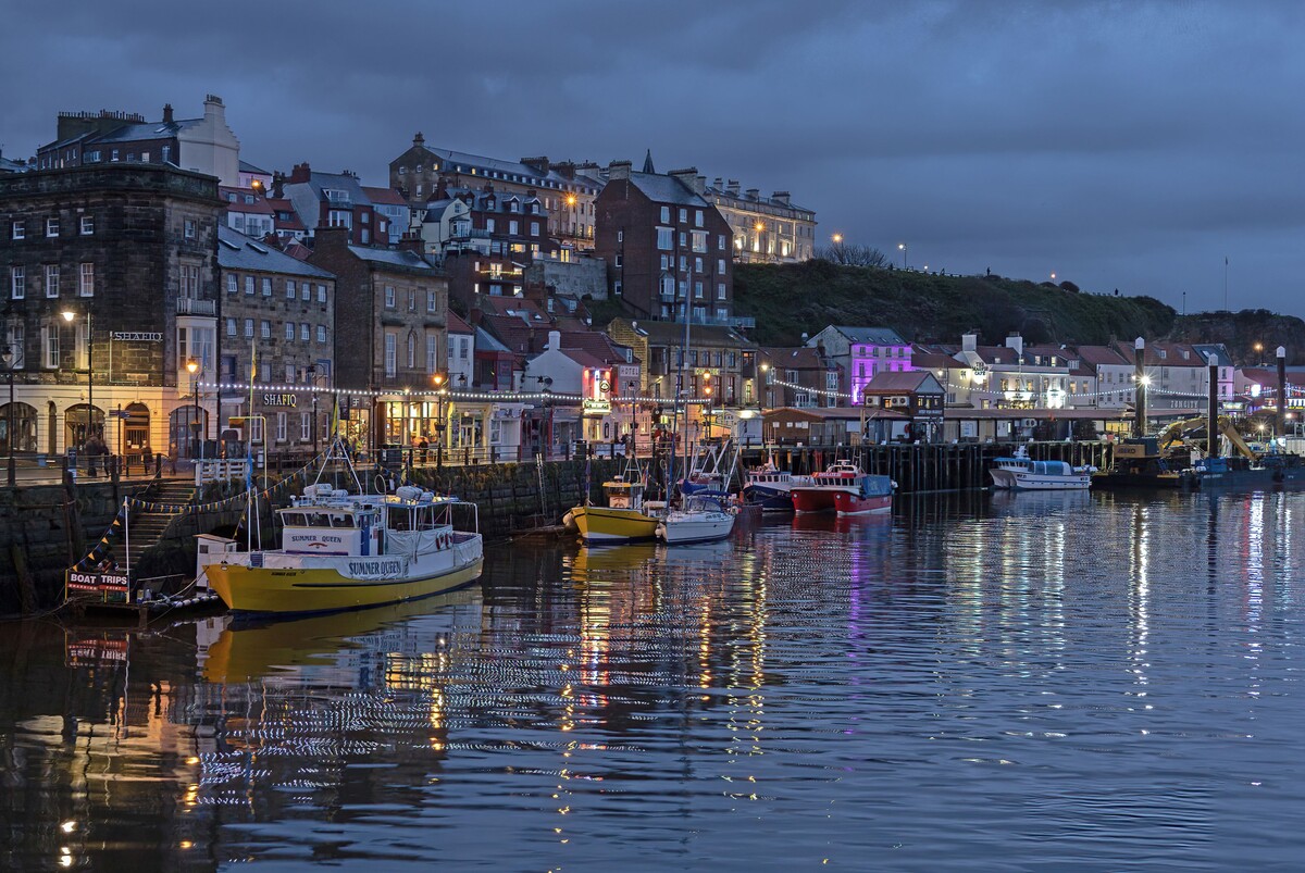 4th Whitby at night by Pat Johnston